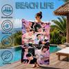 K-pop Group Stray Beach Towel, Microfiber Beach Towel, Perfect For Pool, Beach, Travel, Home Decor Beach Party Fan Gifts
