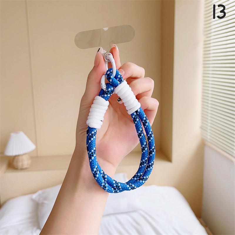 Wrist Strap For Phone Charm Luxury Cell Accessories With Patch Key Lanyards Exquisite Bracelet Telephone Jewelry Rope Keychain