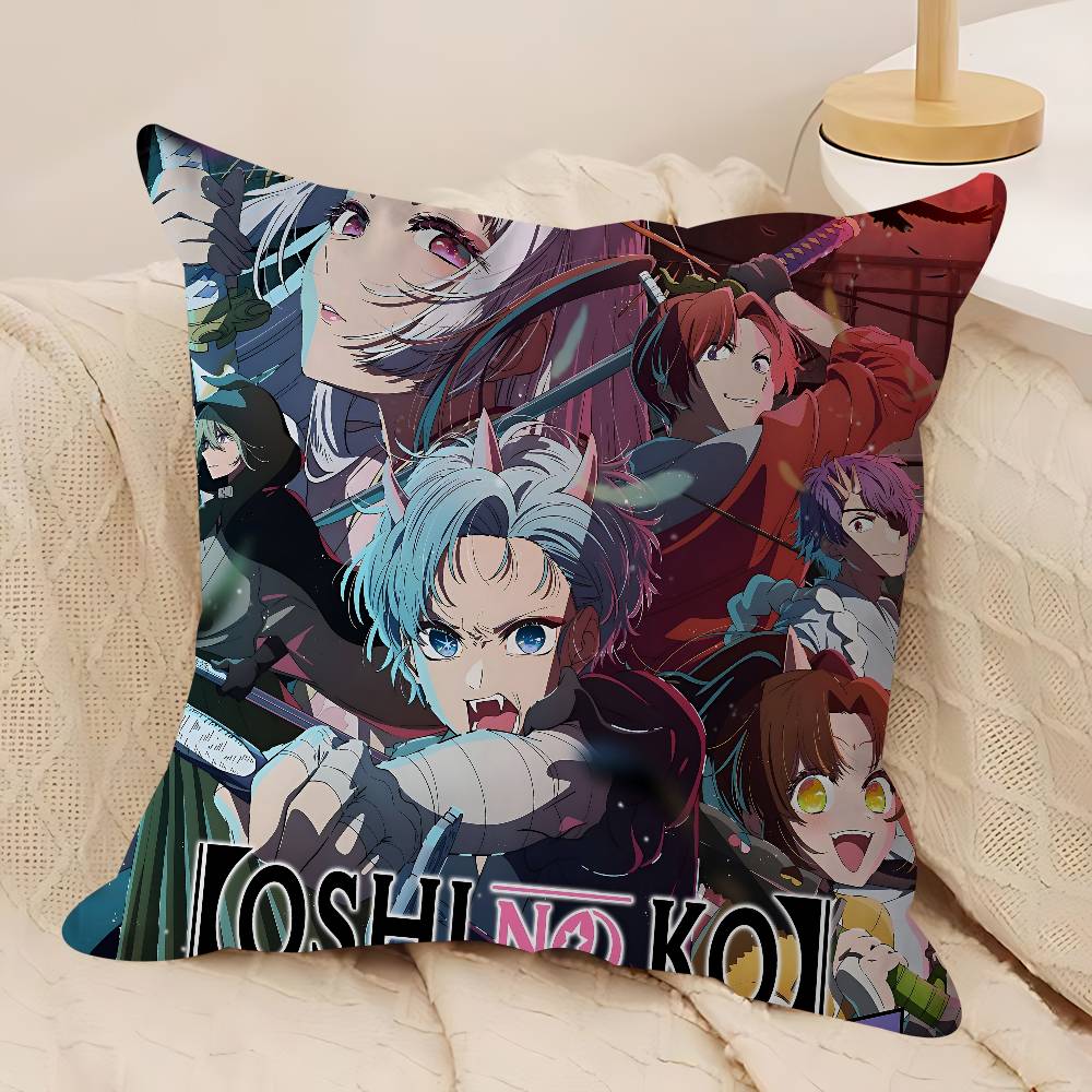 Anime Oshi No Ko Kissenbezug 30x50 Polyester Sofakissen Dekorative Zierkissen Heimdekoration Kissenbezug