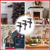 Verstellbarer Weihnachtsstrumpfhalter Platzsparend Kaminhaken Stabile Girlandenhalter Kaminsims