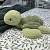 Realistische Schildpad Pluche Speelgoed Zeeschildpad Zacht Schattig Dier Pop Knuffel Sleutelhanger Auto Tas Kinderen Cadeau