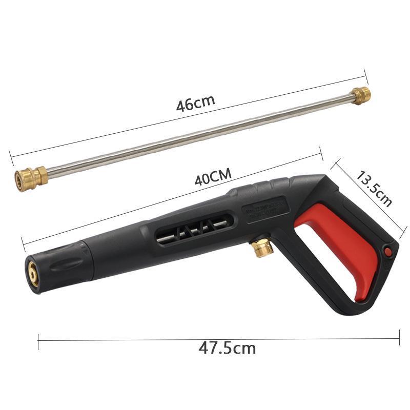 4000PSI High-Pressure Car Wash Water Gun with Extension Lance