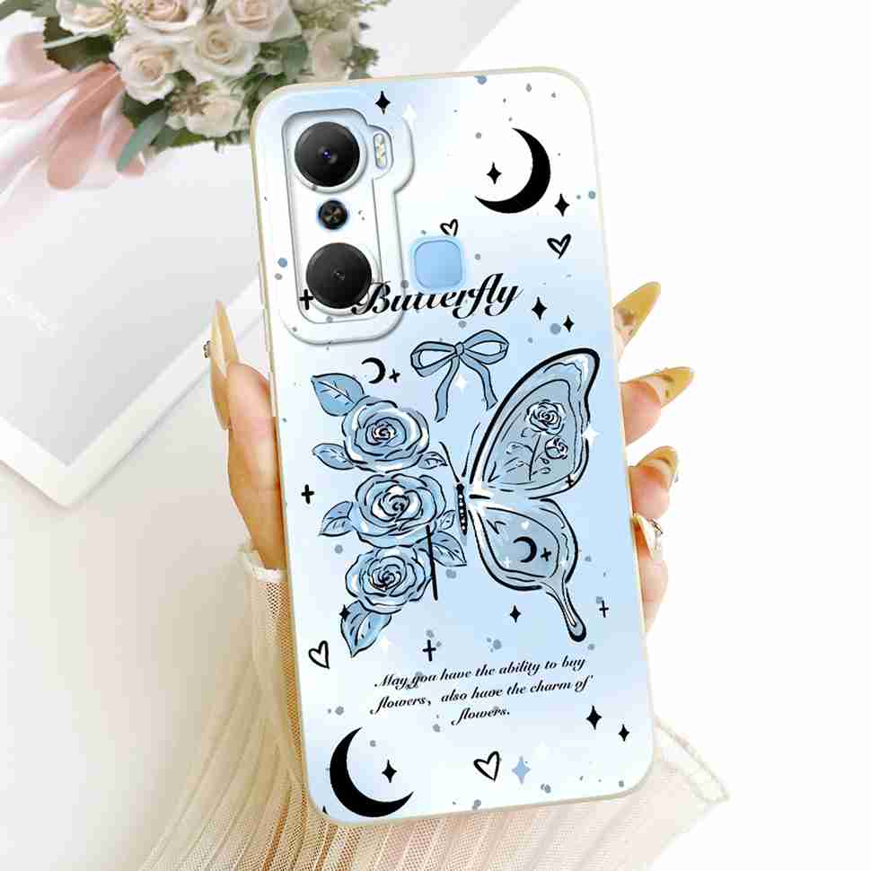 For Infinix Hot 12 Pro X668C Case Silicone Back Cover Full Protection For Infinix Hot 12Pro 6.6" Popular Patterns Phone Casing