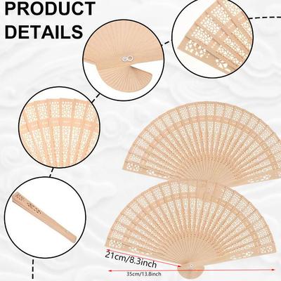 Hand Fan Wedding Favors Bachelor Party Decor Bamboo Foldable Fans Bride To Be Bridesmaid Bridal Shower Mother of The Bride Gift