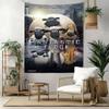 Shaun Sheep Wall Decor Tapestry Art For Pet Memorial Birthdaywedding Party Backdrop Family Gift