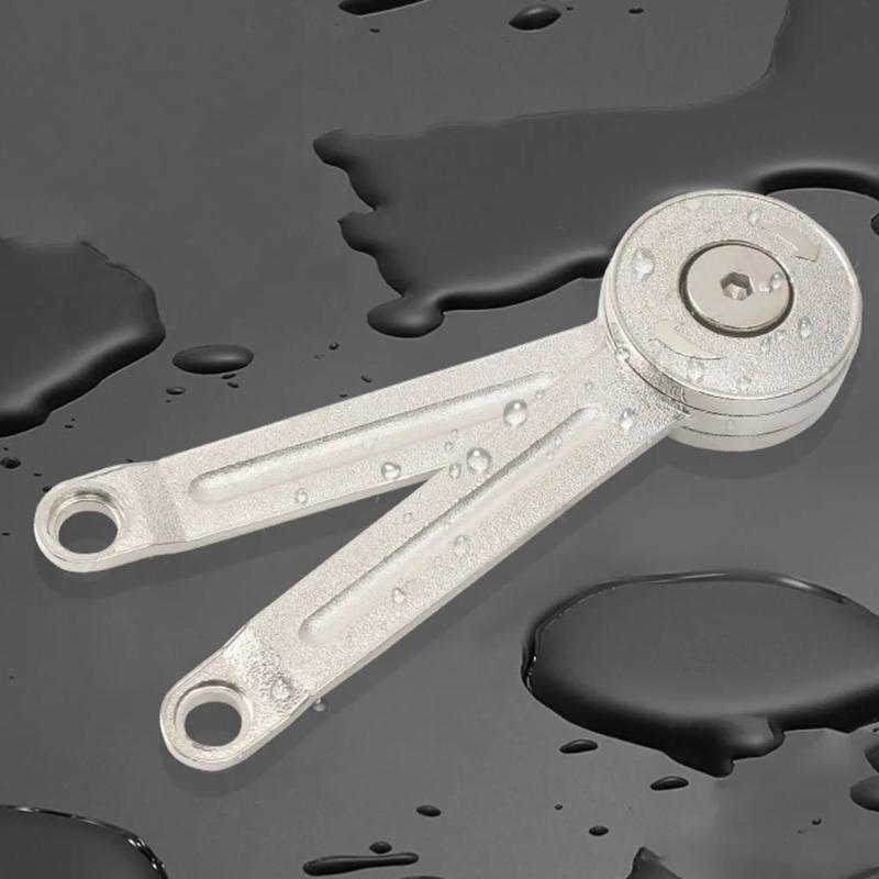 Lid Support Hinge Soft Close Satin Nickel Folding Stay for Home Furniture Toy Storage Secure Safe Furniture Support