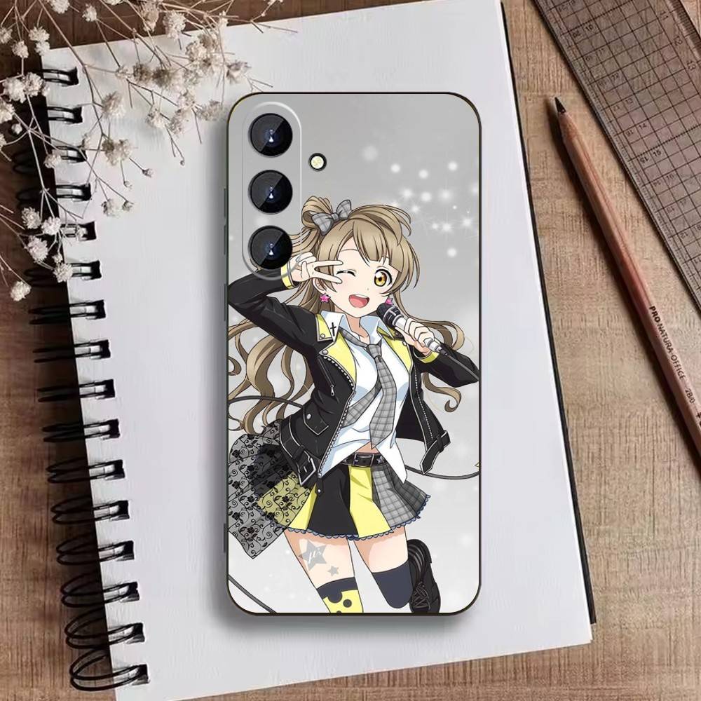 Love Live-Minami Kotori Phone Case For Samsung Galaxy A73,21,22,32,71,53,52,51,80,5G Soft Black Cover