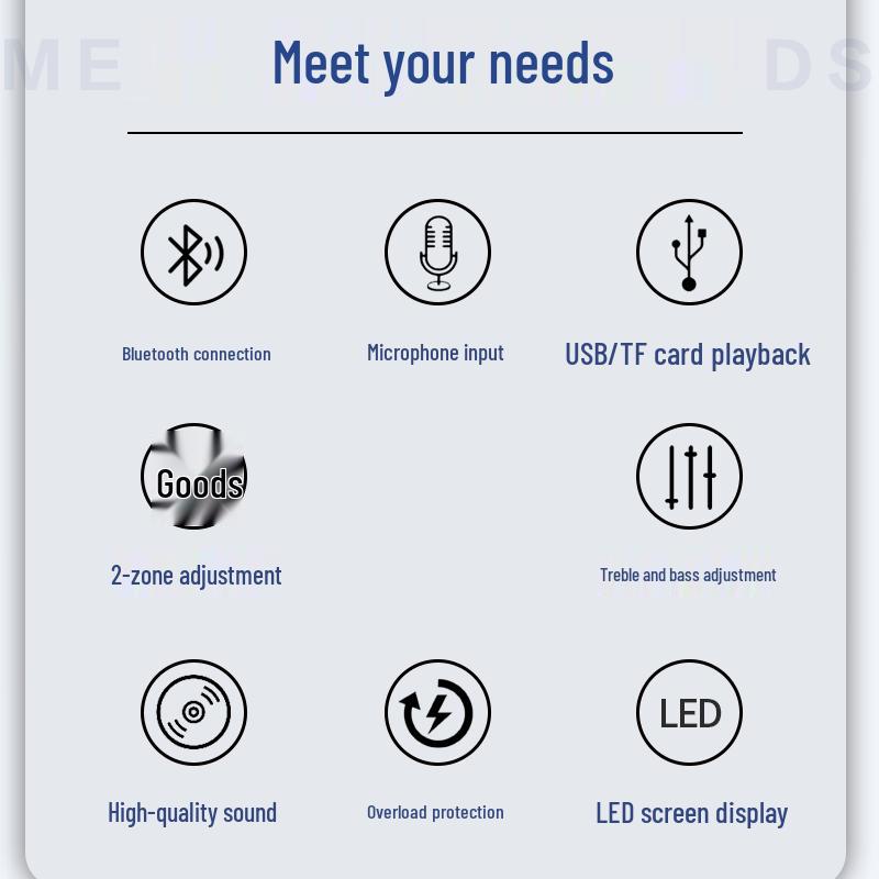 SAST ST-604 120W Bluetooth PA Amplifier with 2-Zone Control