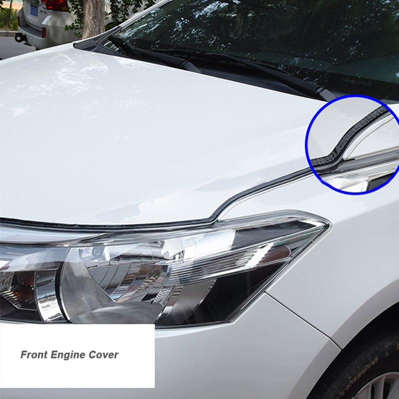 Universal Anti-scratch Sealing Strips 5M Car Styling Mouldings Protector Decortaion Auto Door Edge Bumper Stickers