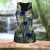 3D Carved Flowers Print Women Workout Yoga Gym Printed Summer Sport Shirts Plus Size Vests