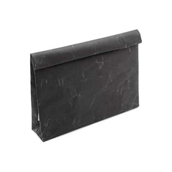 

Clutch bag wide paper Japanese [Siwa] (black) чорний