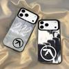 A-Aphex Twin Syro LOGO Für iPhone 17,16,15,14,13,12,X,8,Pro,Max,Plus,SE4,Air,Mini Schwarzes IMD Mattes Case