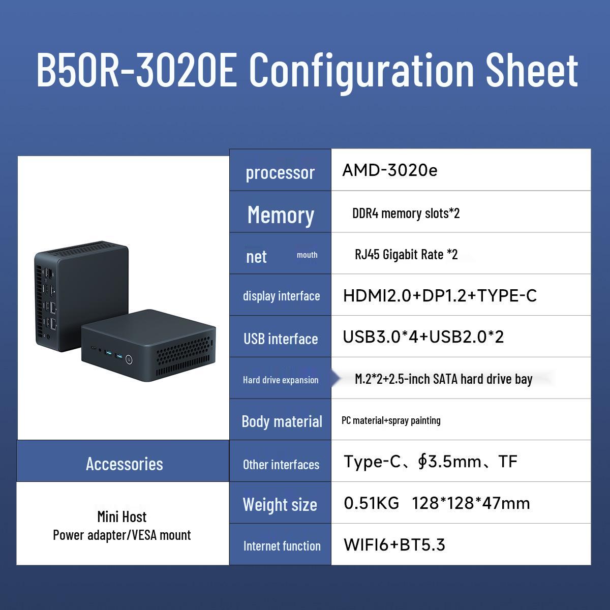 

Мини-игровой ПК AMD Ryzen R7/R9 с восьмиядерным процессором и двумя сетевыми портами