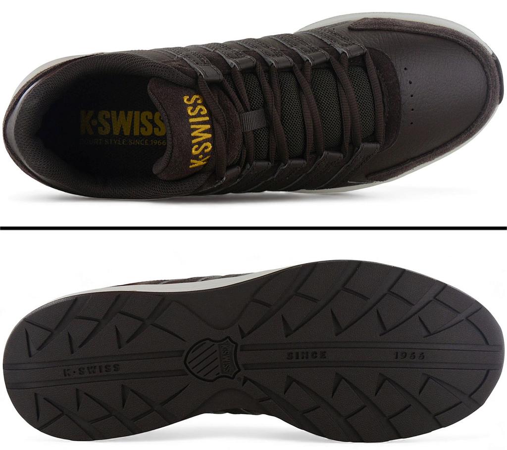 K-SWISS Vista Trainer - Men's Sneakers Shoes Brown 07000-202-M ORIGINAL
