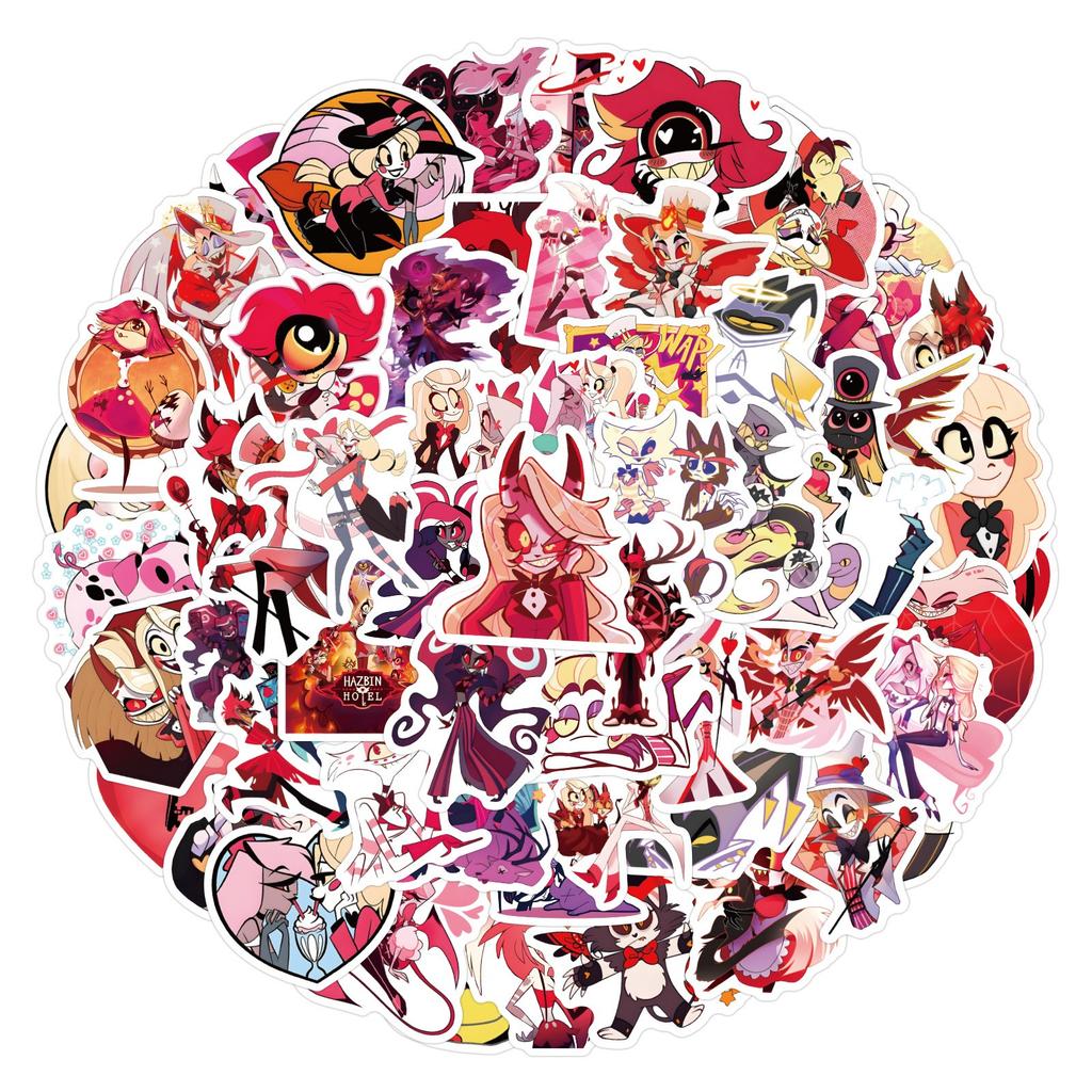 120pcs Suitcase Stickers Scooter Computer Tablet Cartoon Decoration