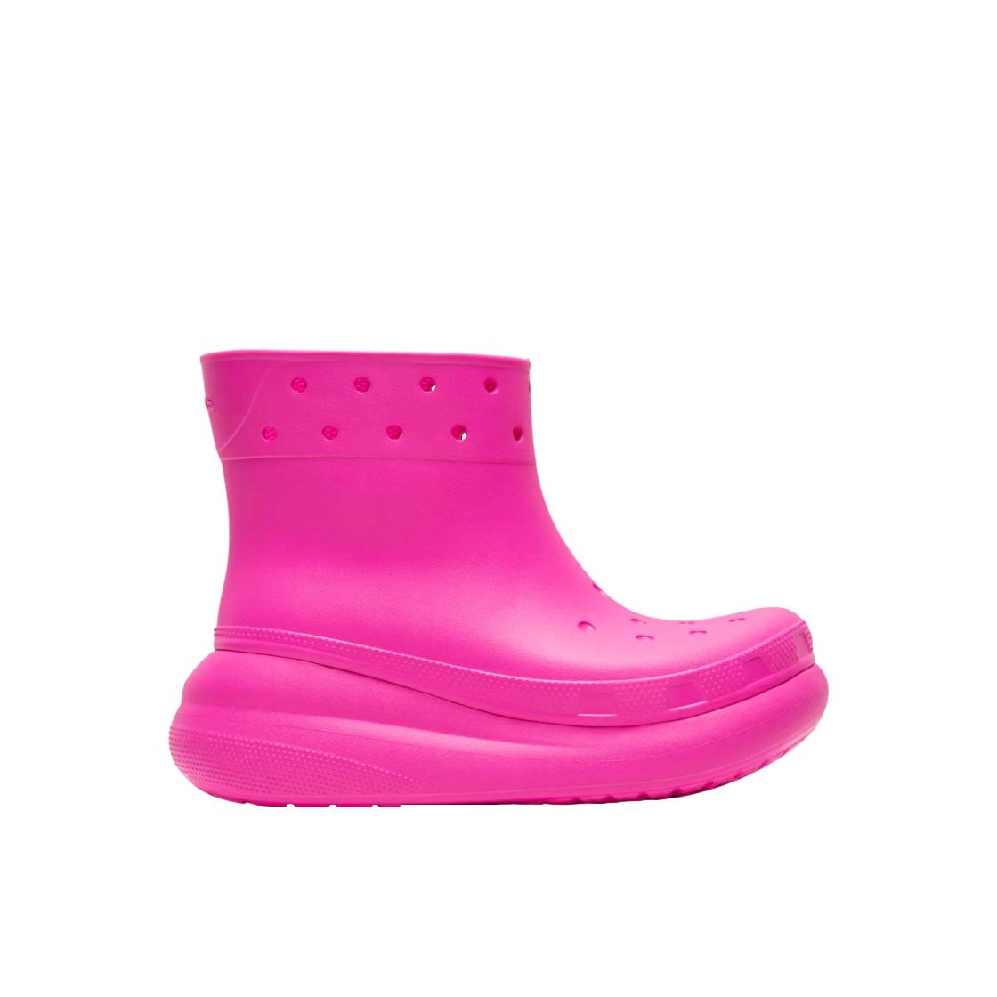 Crocs Classic Crush Rain Boot Juice Pink Men Sneakers 207946-6UB 37-38