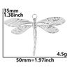 6Pcslot Animal Flying Dragonfly Pendant Jewelry Making Bulk Charms Accessories For Womenmen Pendant Diy Necklace Earring Charm