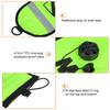 4FT High Visibility Inflatable Scuba Diving SMB Surface Signal Marker Buoy(Fluorescence Yellow)