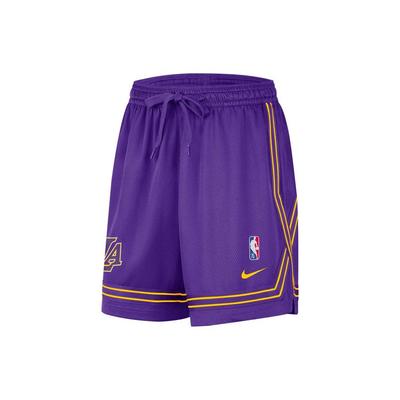 Λος Άντζελες Λέικερς Αθλητικό Καθημερινό Σορτς Μπάσκετ με Κορδόνι Γυναικείο σορτς Μωβ DB1368-504