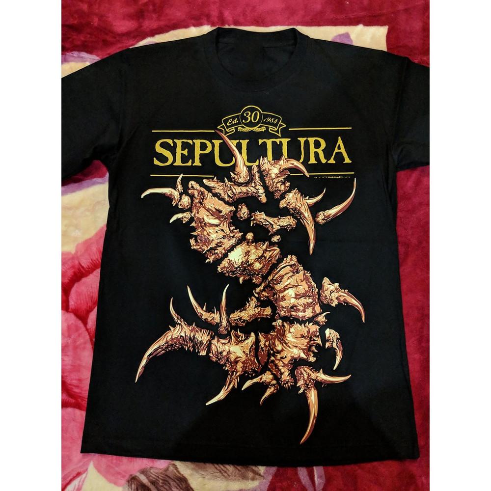Футболка группы Sepultura Унисекс Хлопковая футболка Все размеры S-5XL CB620 Унисекс футболка XXXXL