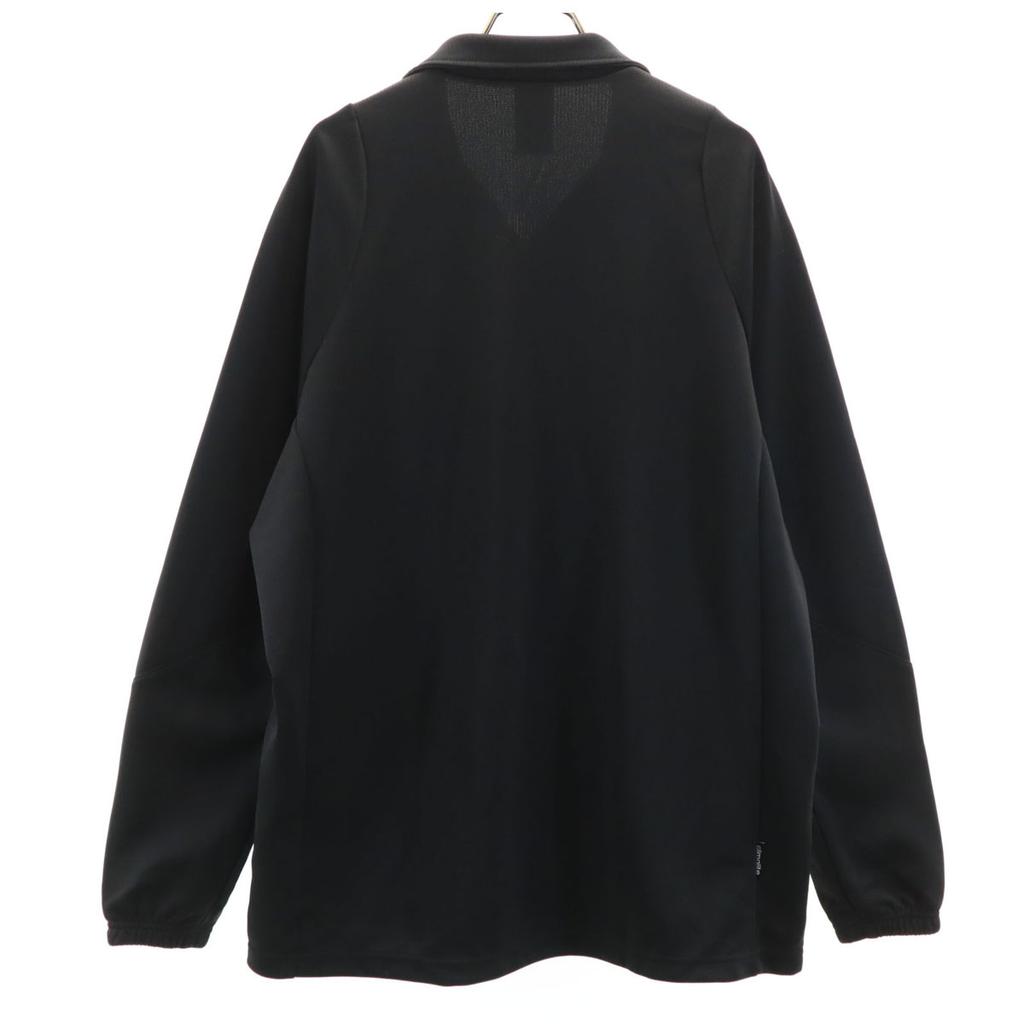 Adidas Training Track Jacket O Black Jersey Men's Used