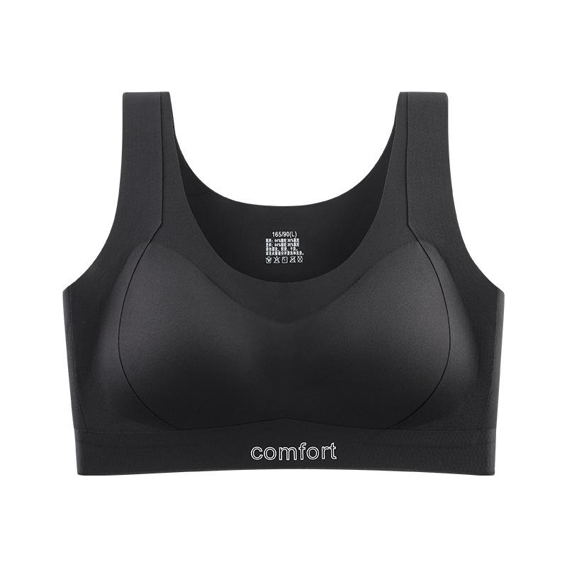 Sports Bra Women's Seamless Underwear Hollowed-out Beautiful Back Breathable Lift Bra Push Up Bra