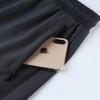 Men's 3/4 Quick-Dry Elastic Fitness Running Pants - Two-Piece Style