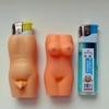 Sexy Couple Silicone Disposable Lighters Cover Personalized Creative Cigarette Lighter Case