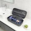 Travel Organiser Bag for Hair Dryer and Styling Tools Features Expandable Mesh Pouch Compactly