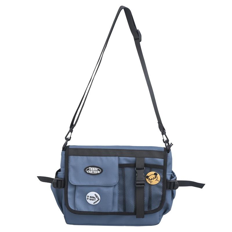 Multifunksjonell skulderveske for menn med stor kapasitet Crossbody-veske for kvinner Messenger Bag