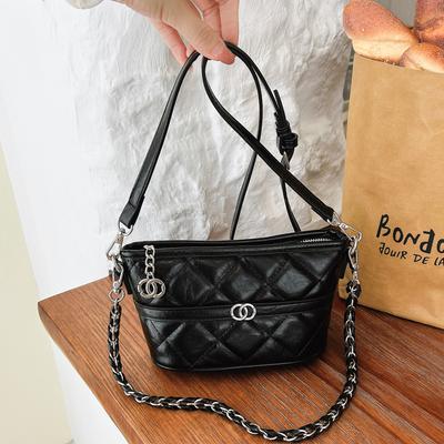 Fashion Diamond Pattern Chain Small Handbag, Crossbody Bag, Shoulder Bag for Women