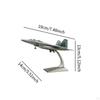 1/100 Diecast Aircraft Airplane Fighter Model Plane for Table Living Room