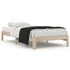 Solid Pine Wood Bed 100 X 200 Cm