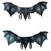Accessori di Carnevale Ali di Drago Decorazione di Halloween Costume da Drago Cosplay Mascherata Adulto