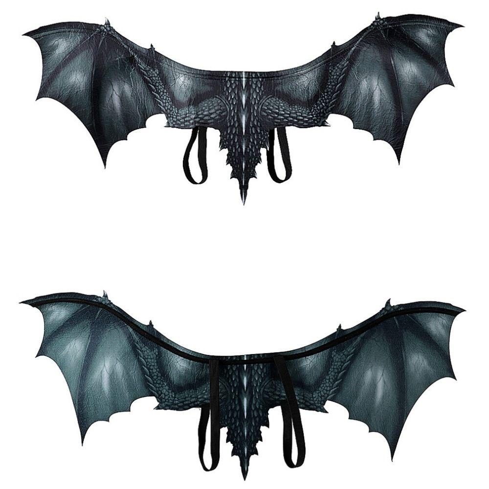 Accessori di Carnevale Ali di Drago Decorazione di Halloween Costume da Drago Cosplay Mascherata Adulto