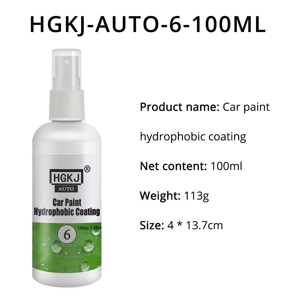 20ML-100ML Autolackversiegelung Pflege Polieren Hydrophobe Beschichtung Kratzfest Flüssig Nano Keramik Beschichtung Autopolitur