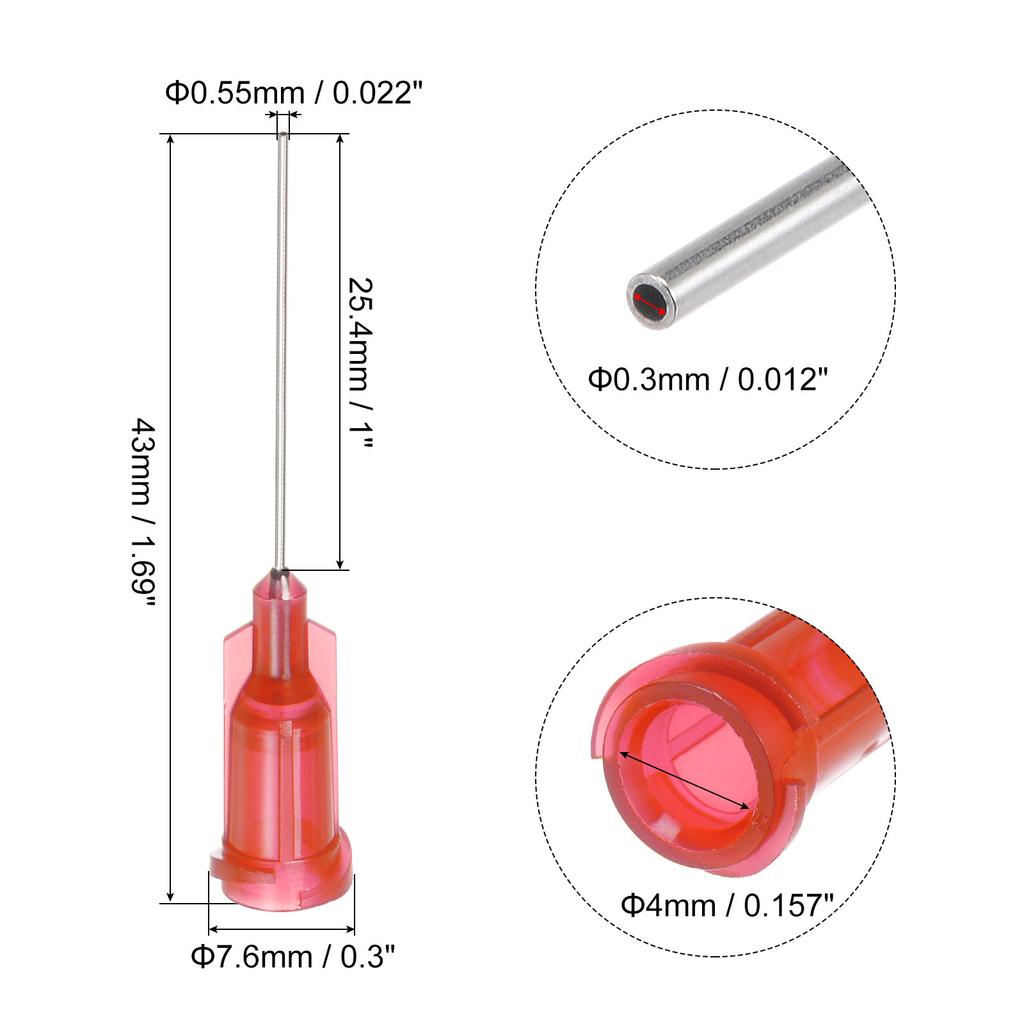 14G 15G 16G 17G 18G 19G 20G 21G 22G 23G 24G 25G 26G 27G Industrial Blunt Tip Needle Dispensing Needle for Liquid Glue Gun