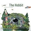 Hobbit House Fish Tank Decoration: Castle, Treehouse & Hiding Spot for Fish, Shrimp, Hermit Crabs, and Reptiles