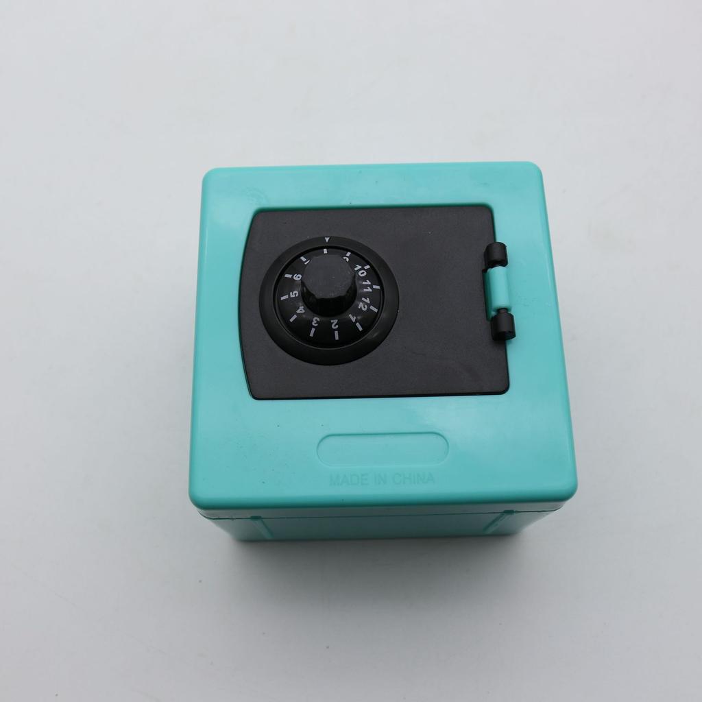 1PC Metal Cash Box 4.5" x 3.35" Small Cash Storage Box With Lockable Cover Key Lock Money Organizer For Kids Toys With Handle