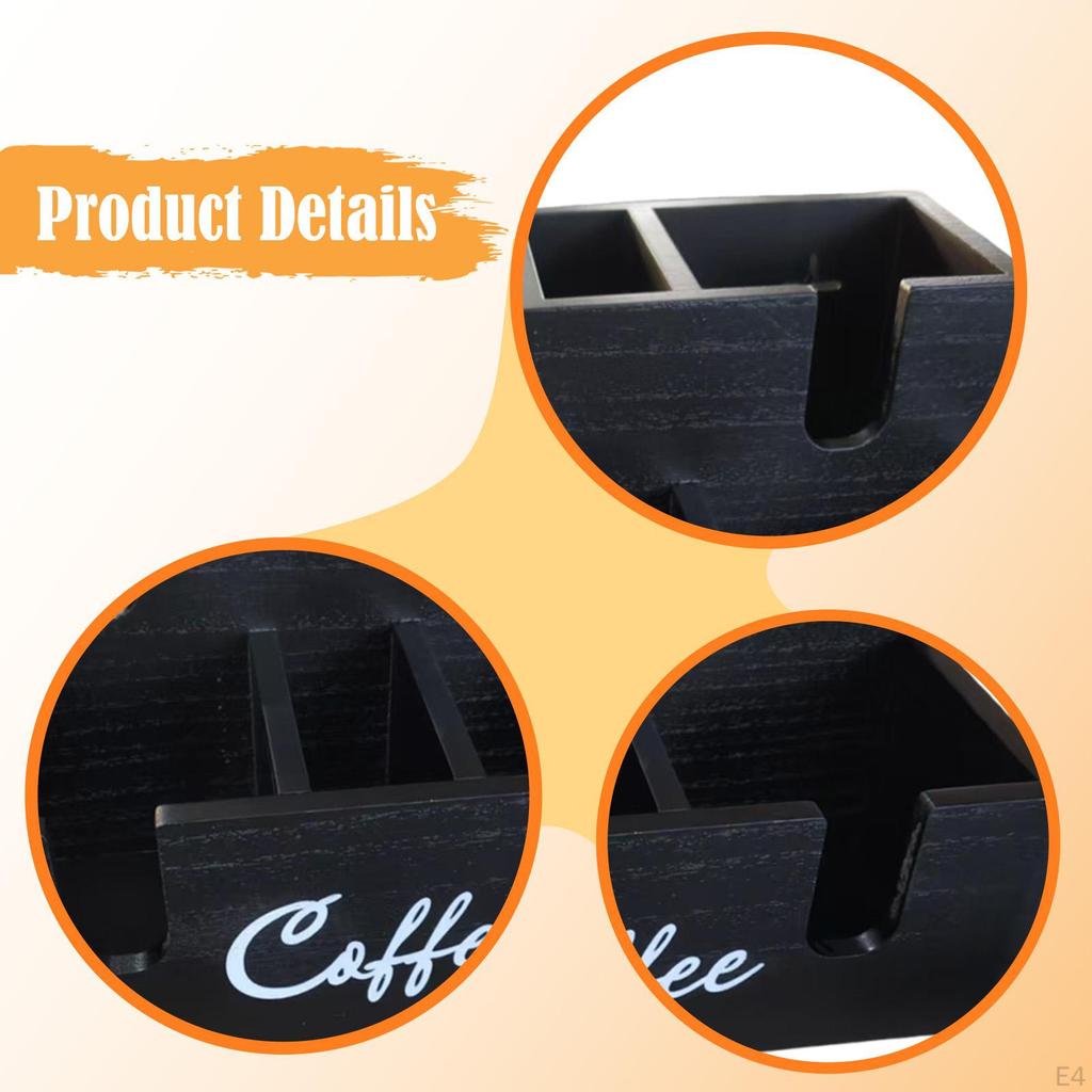 Kaffee-Station Organizer Bar-Werkzeughalter Tasse und Gewürze für Restaurant