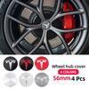 ALR1 56mm Wheel Center Caps 4Pcs Set - Original Style Hub Covers for Model 3 Y X S Auto Parts