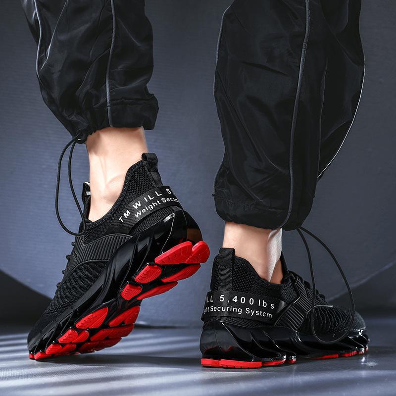 Blade Men's Shoes New Autumn and Winter White Shoes Casual Sports Shoes Fashion Cloth Shoes and The New