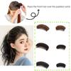 High Cranial Hair Puff Comb Instant Volume Thickness Natural Accessory Hairpiece