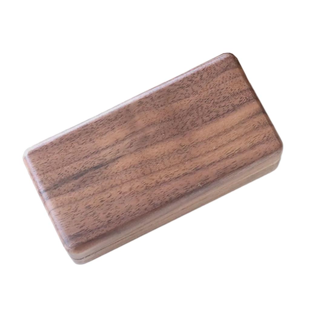 Versatile Collection Storage Box Portable Fashion Accessory for Pins and Medals with Elegant Sturdy Wood Storage Case