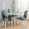 1 Stück Stuhlhussen mit Stretchdruck, staubdicht, rutschfest, für Hochzeit, Hotel, Bankett, Wohnzimmer, Büro