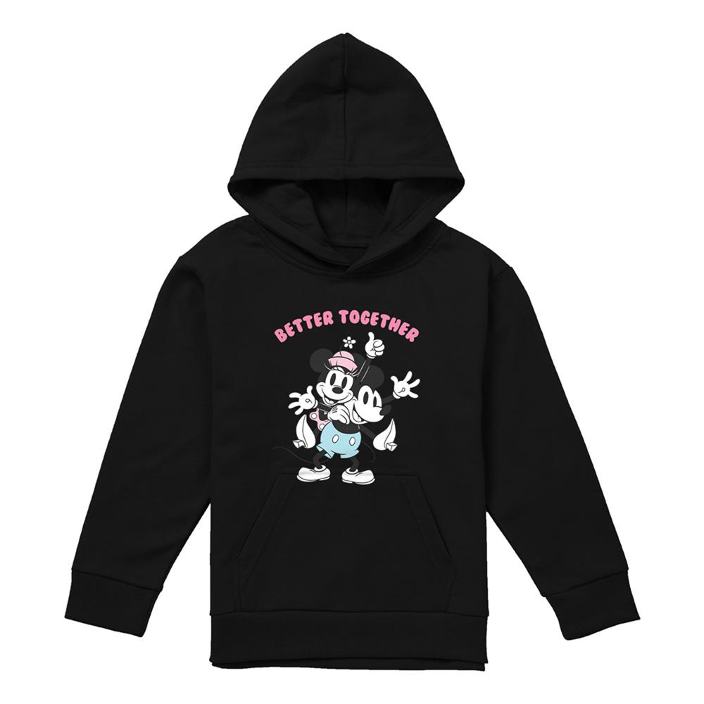 Disney Childrens/Kids Better Together Mickey Mouse & Minnie Mouse Hoodie