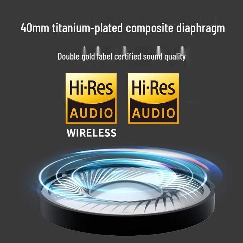 Edifier W820NB Dual Gold Active Noise Cancelling Wireless Headphones