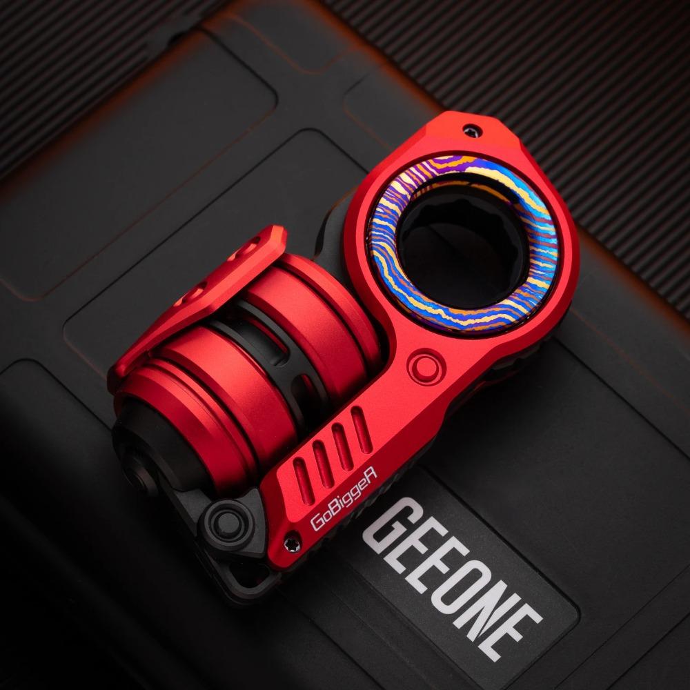 GoBiggeR Sinian Lite Aluminum Aurora [Youth Edition] Push Slider Multi-functional Composite Toys EDC Slider Fidget Toy