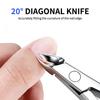Professional Ingrown Toe Nail Cutter Heavy Duty Stainless Steel Thick Nail Nipper for Home Use