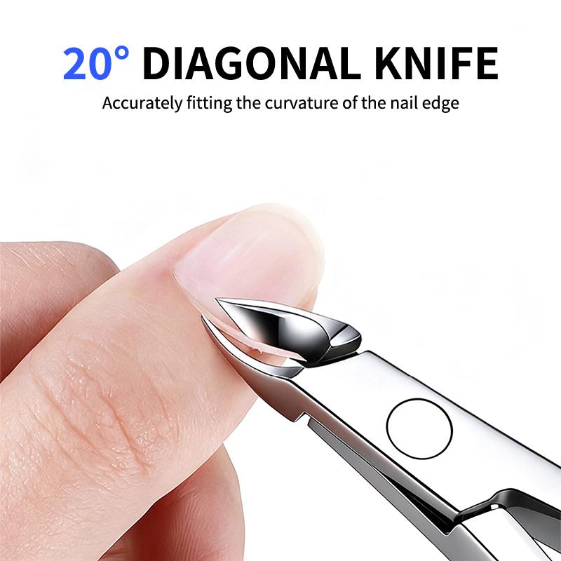 Professional Ingrown Toe Nail Cutter Heavy Duty Stainless Steel Thick Nail Nipper for Home Use